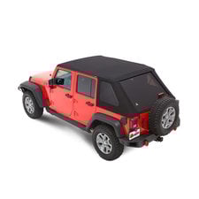 Bestop 56823-35 Trektop NX Soft Top in Black Diamond for 07